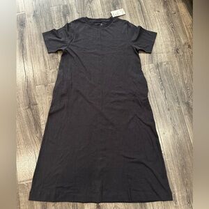 Muji Heavyweight Jersey Flared Dress